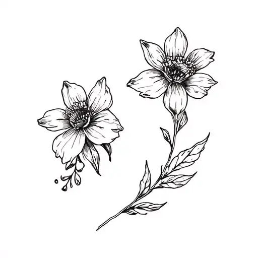 Born In December Birth Flower