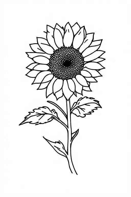 Sunflower Represent Wife