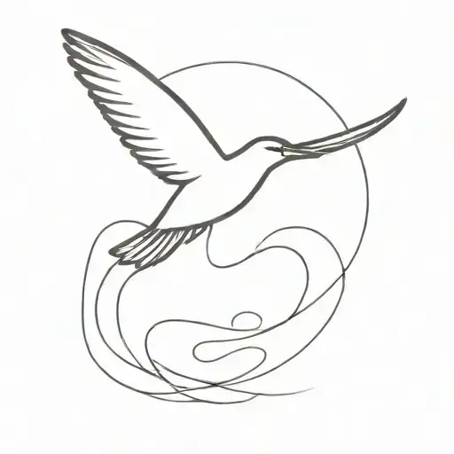 Simple Flying Bird