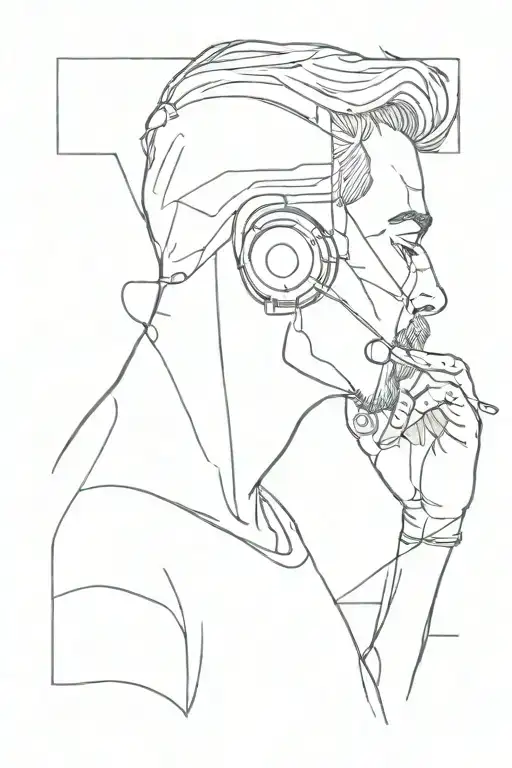 A Guy That Read And Listen To Music