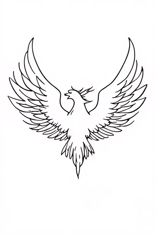 Phoenix Wings Spread