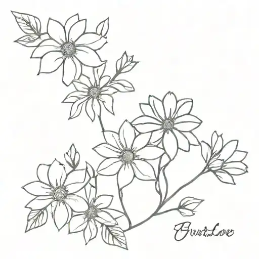 Five White Diasies And One Rose Daisy Bouquet