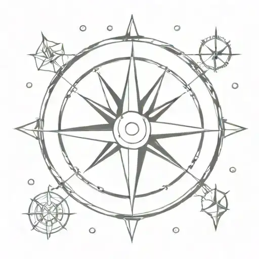 Boat Compass Rose