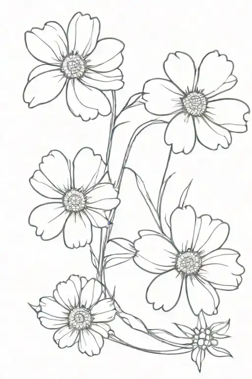 Marigold And Daisy Flower Bouquet