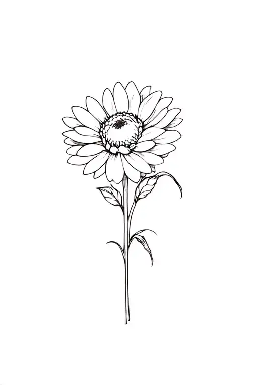 Fine Line Chrysanthemum Flower