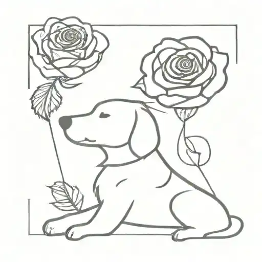 Rose And Dog