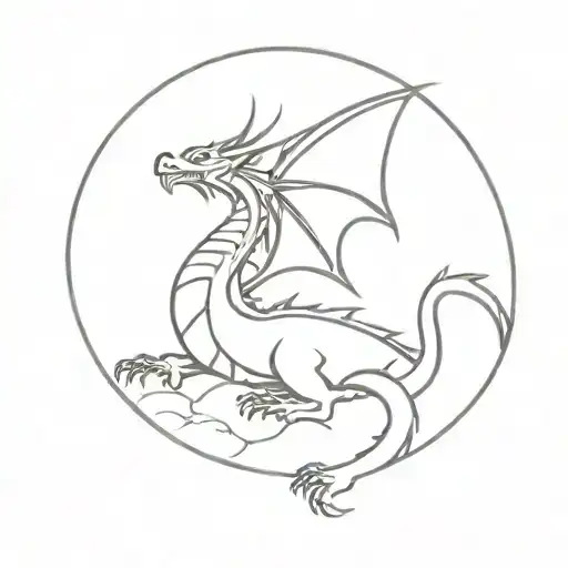 Dragon Flying
