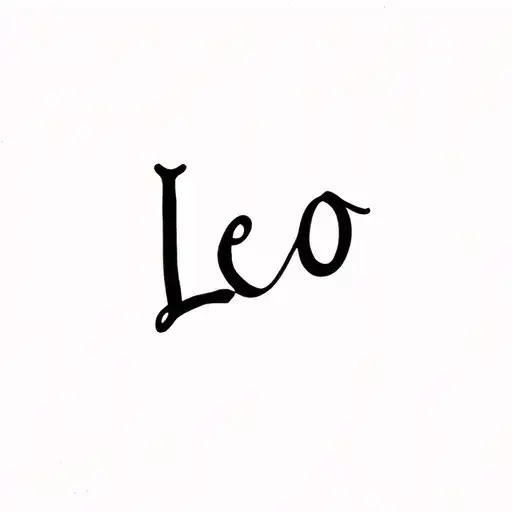 Name Leo Sign