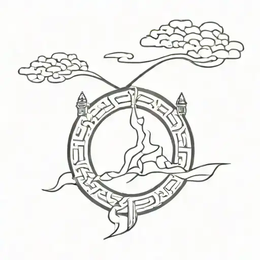 Traveling Irish Tattoo For Men While Visiting Ireland