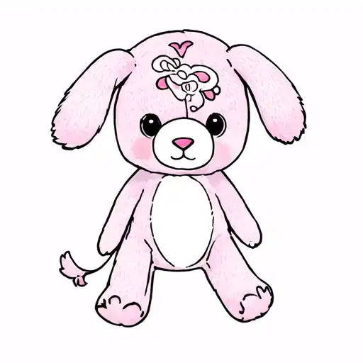 A Pink Stuffed Animal