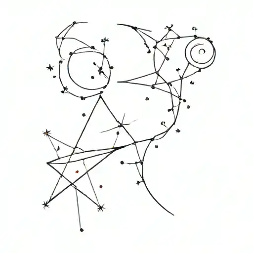 Constellation Virgo And Capricorn Stars