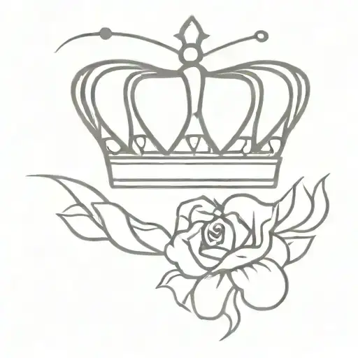 Crown Above Heart