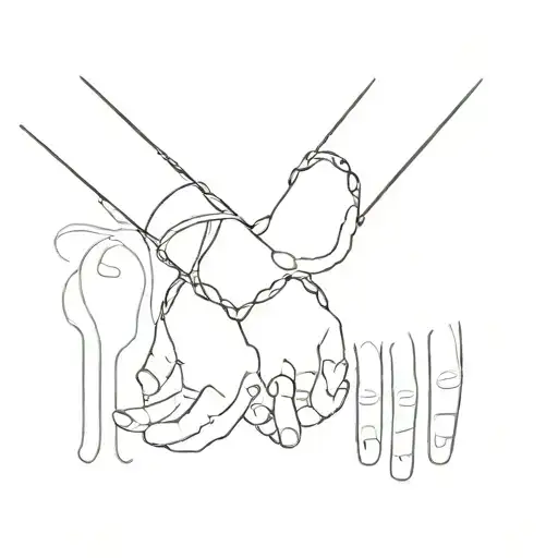 Father Daughter Holding