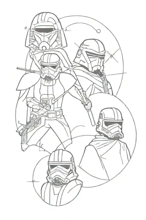 Star Wars For 3 Brothers