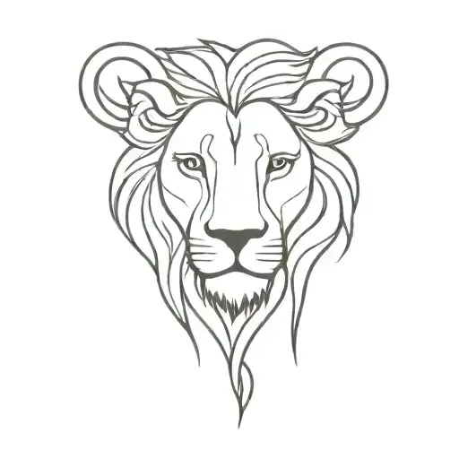 Lion Aries Capricorn Face
