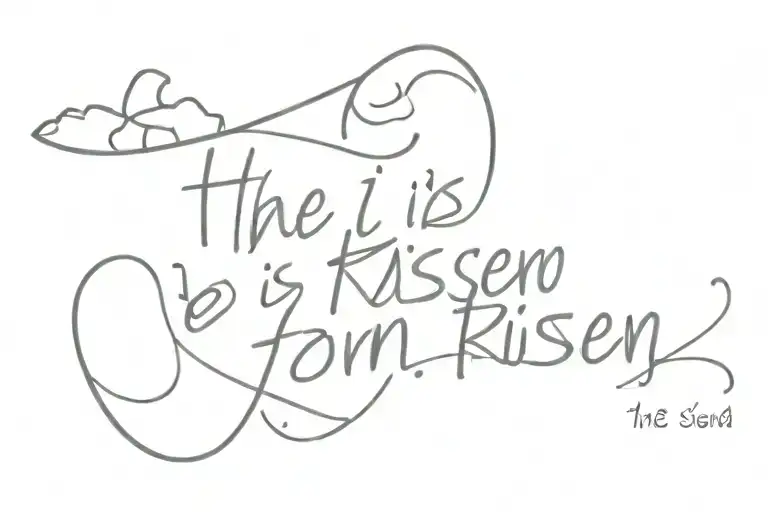 Bible Verse He Is Risen