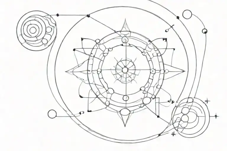 Chakra Planets Galaxy