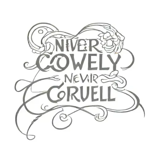 Never Cowardly Nor Cruel Never Give In With Aires Taurus And Leo Sign