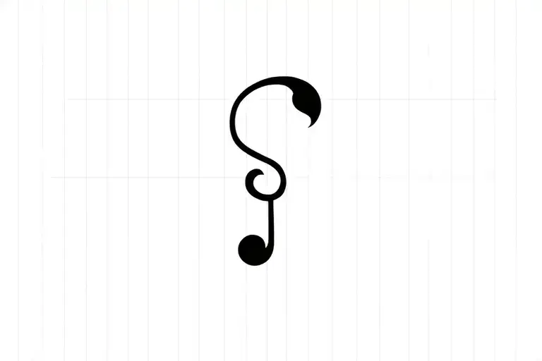 Music Symbol S Letter