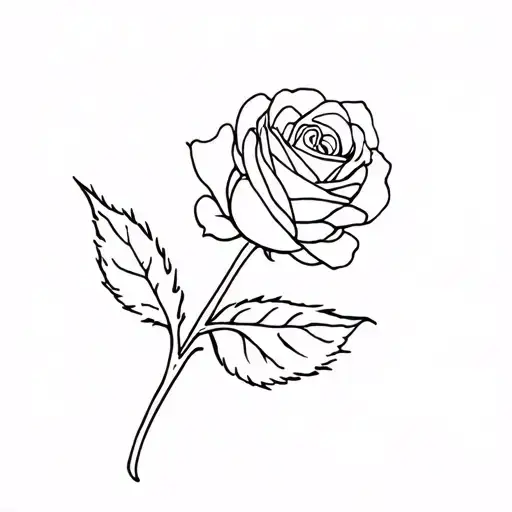 Fine Line Rose