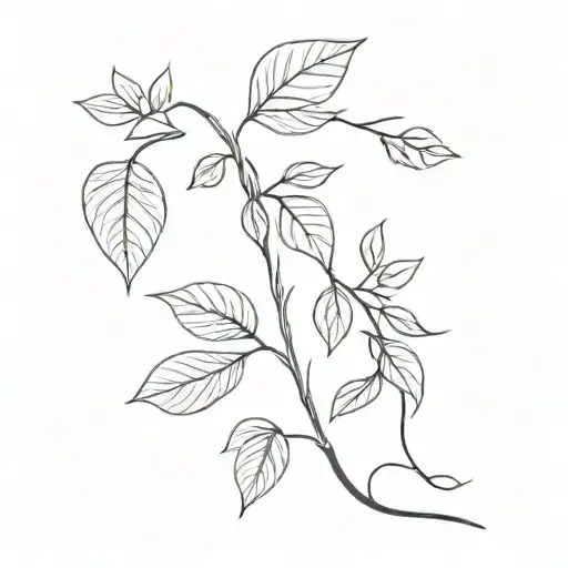 Willow And Clover Leaf