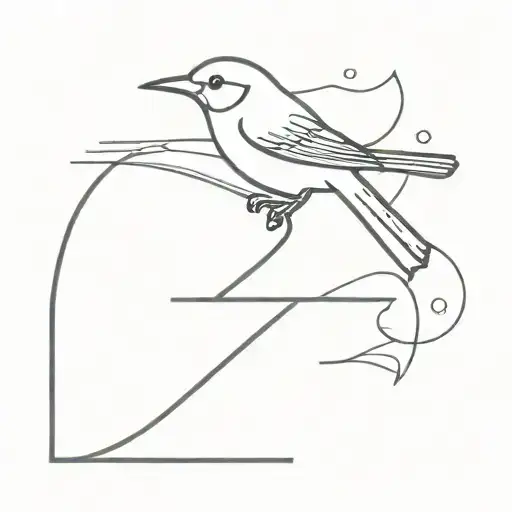 A Little Bird With The Number 3 Next To It