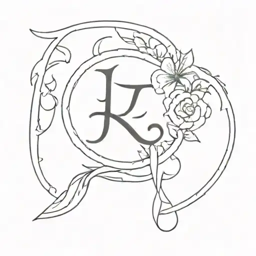 A Memorial Tattoo With The Lettering J2