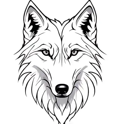 Wolf Representing Individuality And Creativity