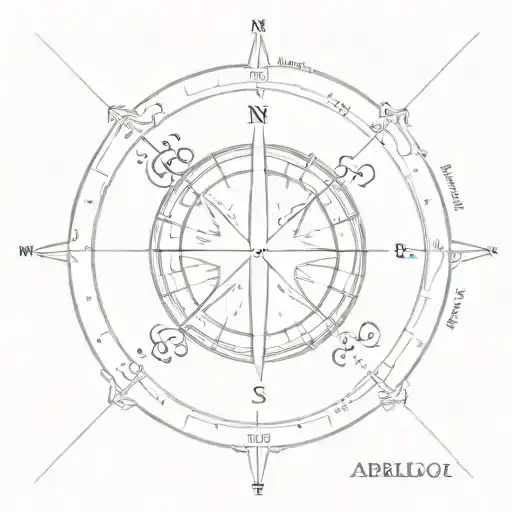 Compass And Astrology Birth Chart For April 28Th 2022