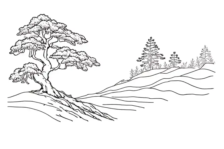 Jungle Tree Landscape