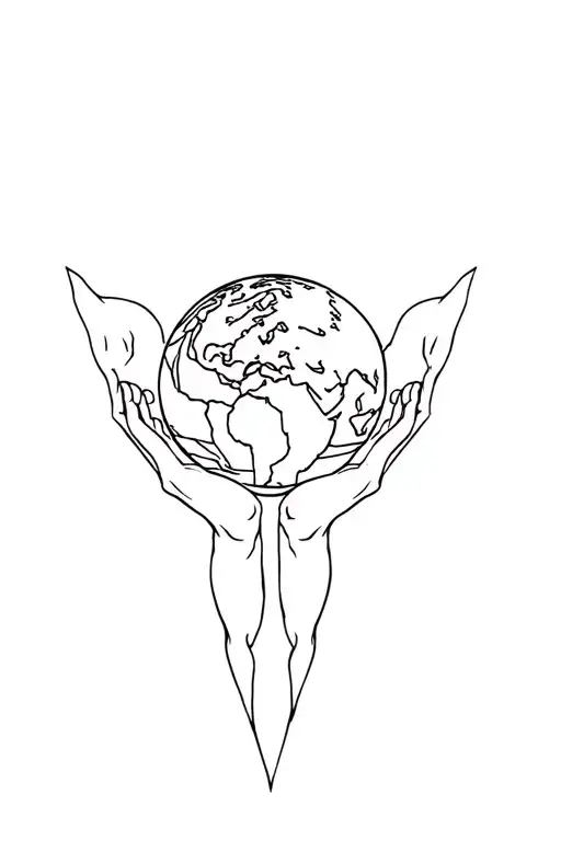 Atlas Holding The Earth