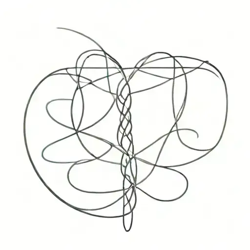 Ribbon Spinal Cord Connected