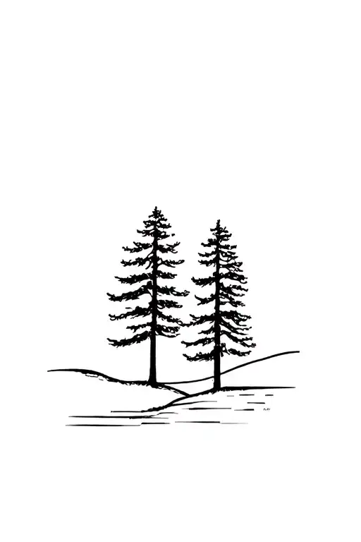 Two Trees Native To Oregon