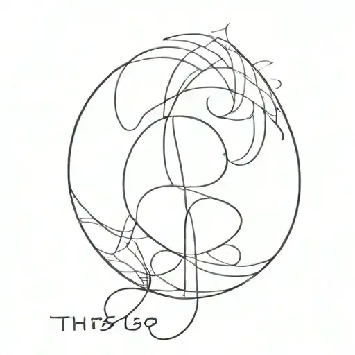 Minimalist Tattoo With The Word Thiago And That Has The Meaning Of My Son The Best