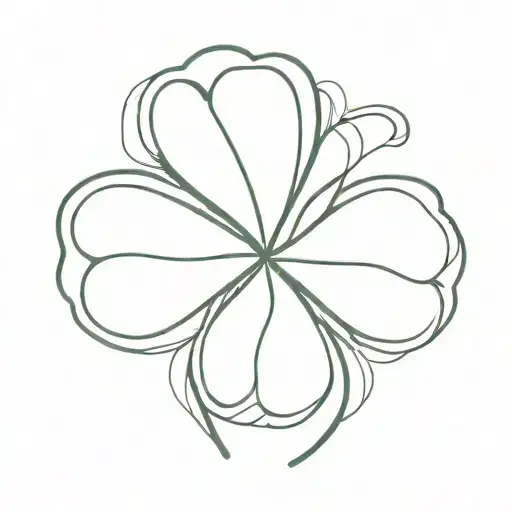 Five Leaf Clover Leaf