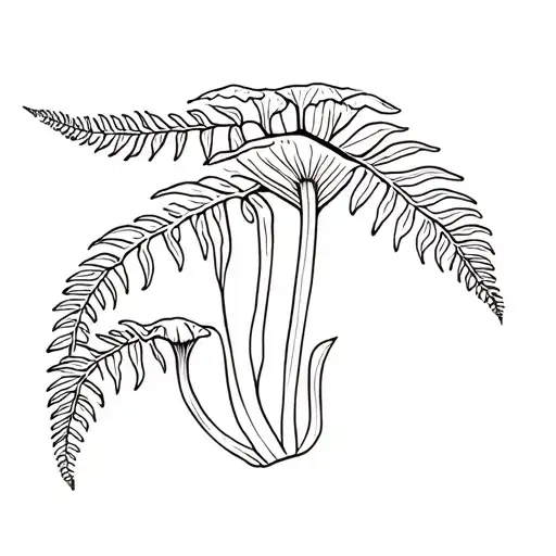 Wildflower Mushroom Fern Isopod