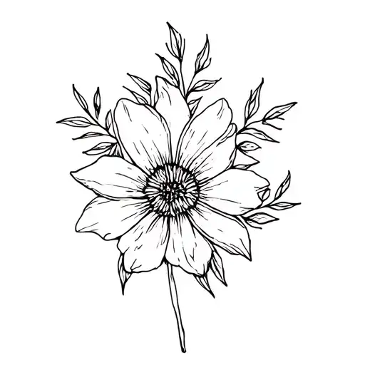 August And March Birth Flower