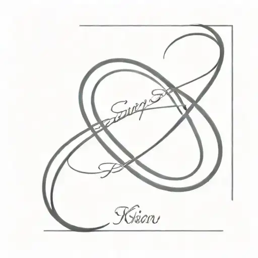 Infinity Symbol With My Son's Name Kian