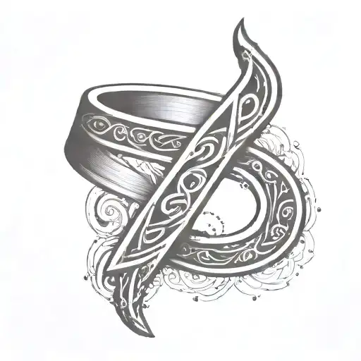 Ring Rune Letter L