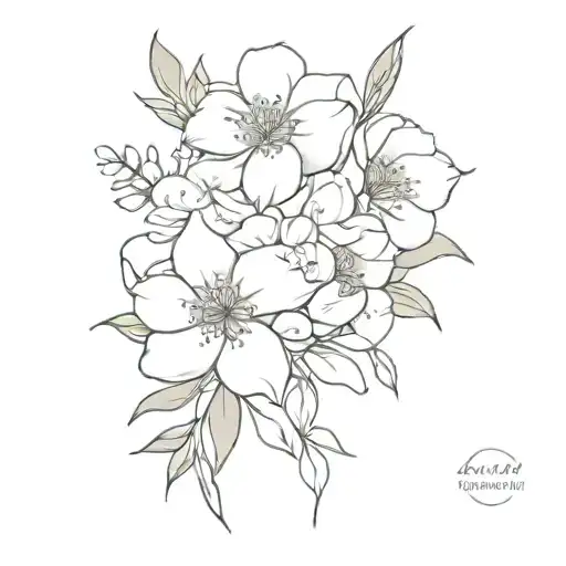 Birth Flower Bouquet