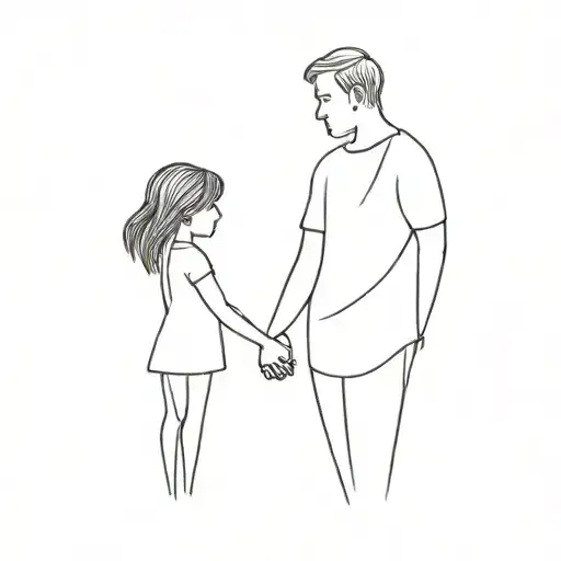 Father And Girl