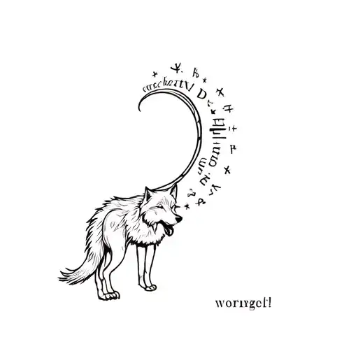 Wolf And Semicolon And Word