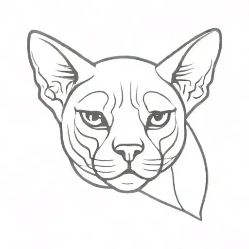 Fat Sphynx Cat