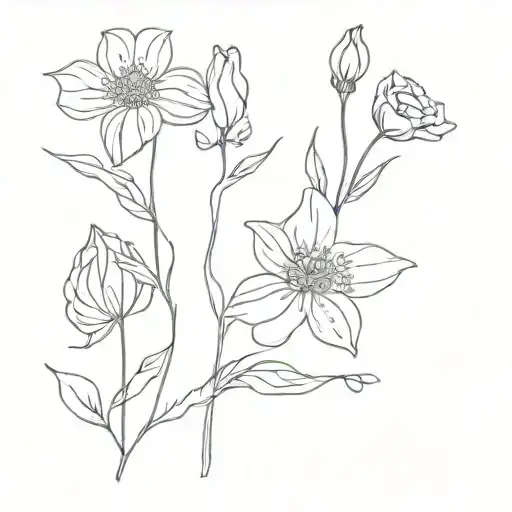 Birthflower March May And July Birth Flower