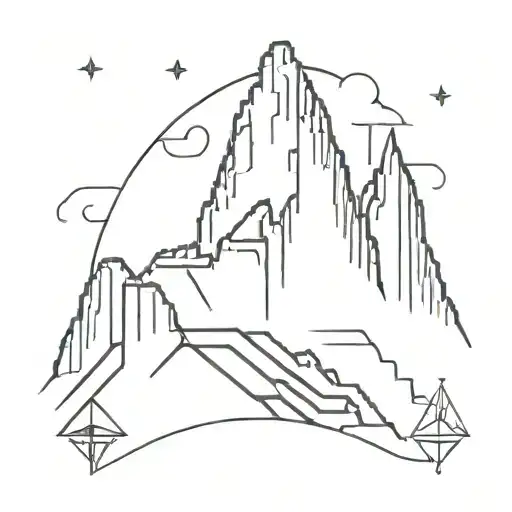Machu Pichu And The Cape Horn Symbol
