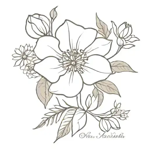 Birth Month Flower Bouquet For November June And October