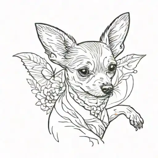 Lady Holding 2 Chihuahua