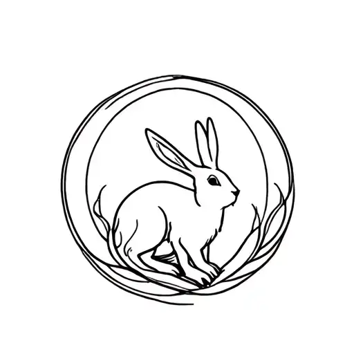 Virgo And Rabbit Surrounded