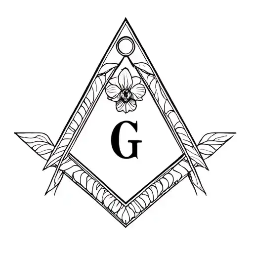 Orchid Freemason Symbol
