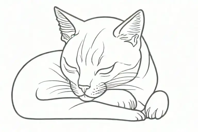 Cat Sleeping